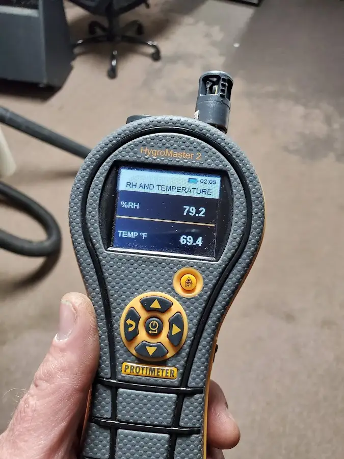 Moisture meter humidity assessment for Mold Remediation & Removal in Fulton